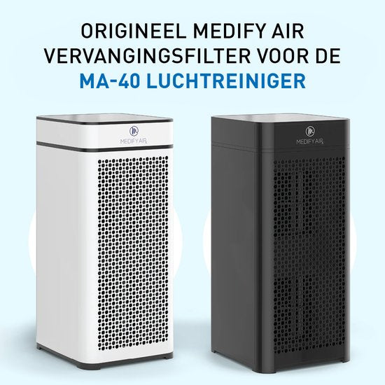 Medify Air MA-40 Ersatzfilter - HEPA-Filter H13 - 1 Stück - Luftfilter - Aktivkohle - Luftreinigung