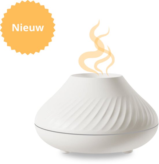 Daily Solutions® Aroma Diffusor - Duft und Farbe - Luftbefeuchter - Aroma Diffusoren - Vernebler - Duft Diffusor - Wohltuende Atmosphäre - Weiß