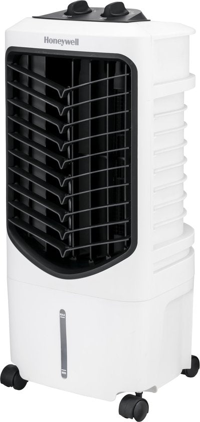 Honeywell Air Cooler - Ventilator, Luftbefeuchter und Luftkühler - Mobiles Klimagerät ohne Schlauch - Luftkühler 65dB - Fernbedienung und Timer - Wassertank 9.2L - 66 x 30 cm