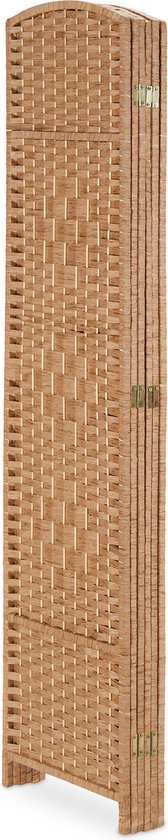 Raumteiler – 170 x 241 cm – zusammenklappbar – 6-teilig – Holz – Papier