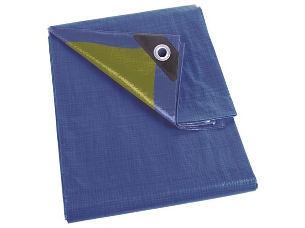 Perel Plane - Blau/Khaki - Stark - 6 X 10 M