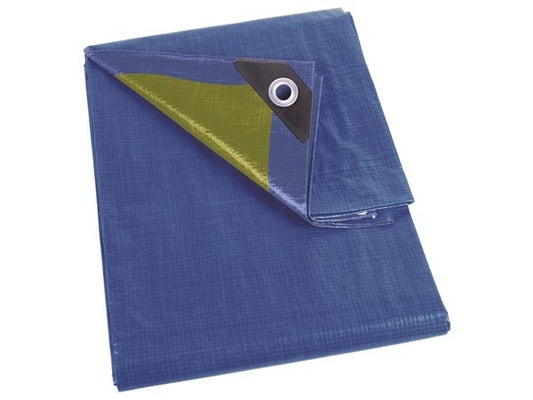 Perel Plane - Blau/Khaki - Stark - 6 X 10 M