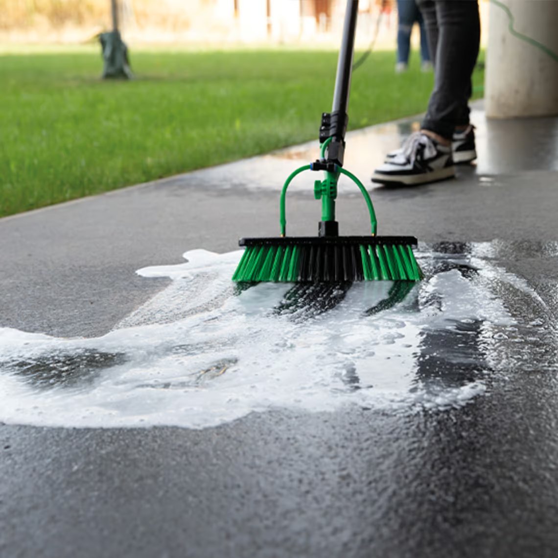Hammersmith AquaClean Deluxe Teleskop-Wassermopp – Ausziehbar und leicht – Inklusive Zubehör – Innovatives Design