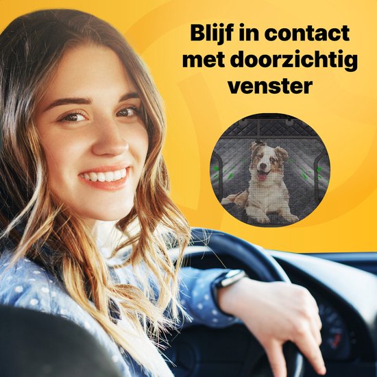 Jake und Jacky Hundedecke Auto Rücksitz und Kofferraum Luxe - Autoteppich Hund - Schutzhülle - Hundedecke - Inklusive Aufbewahrungstasche & Autogurt - 137x148 cm