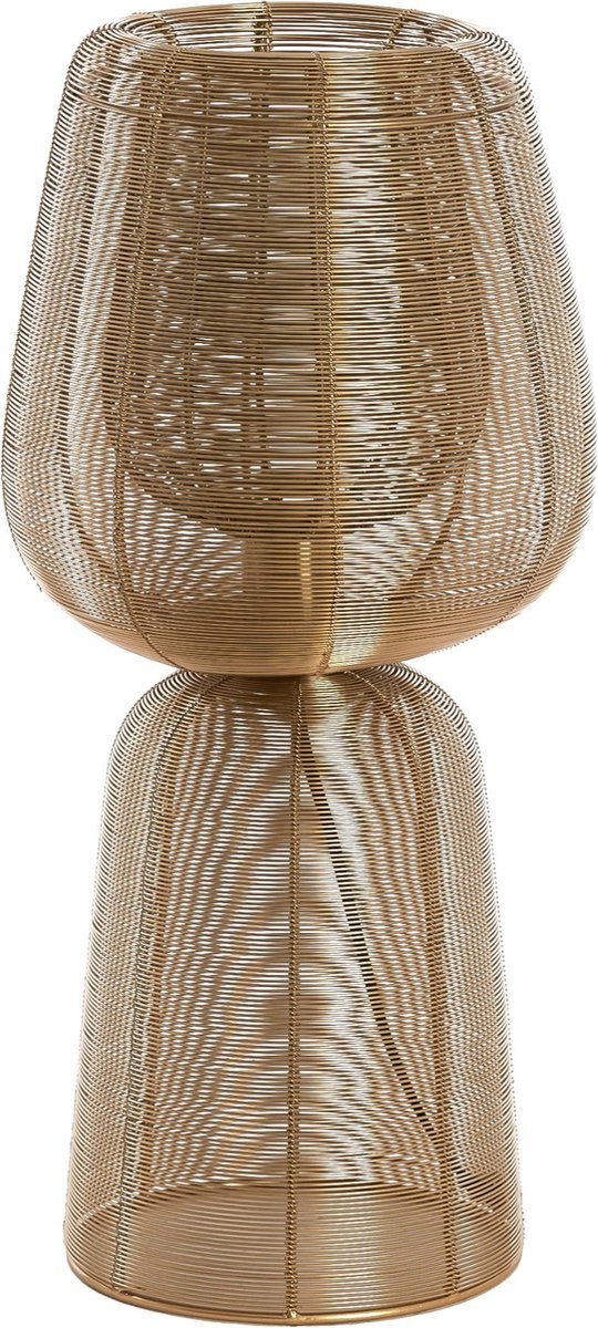 Licht & Wohnen Tischleuchte Aboso - Gold - Ø24cm - Modern