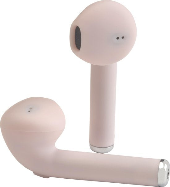 Denver TWE-46 - Ohrhörer - Drahtlos - Drahtlose Ohrhörer - Bluetooth - mit Ladebox - Freisprecheinrichtung - Sport - Headset - In-Ear - Bluetooth 5.0 - Pink