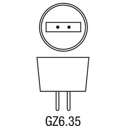 HQ-Power Halogenlampe 75W / 240V, Gx5.3 - 6 St.
