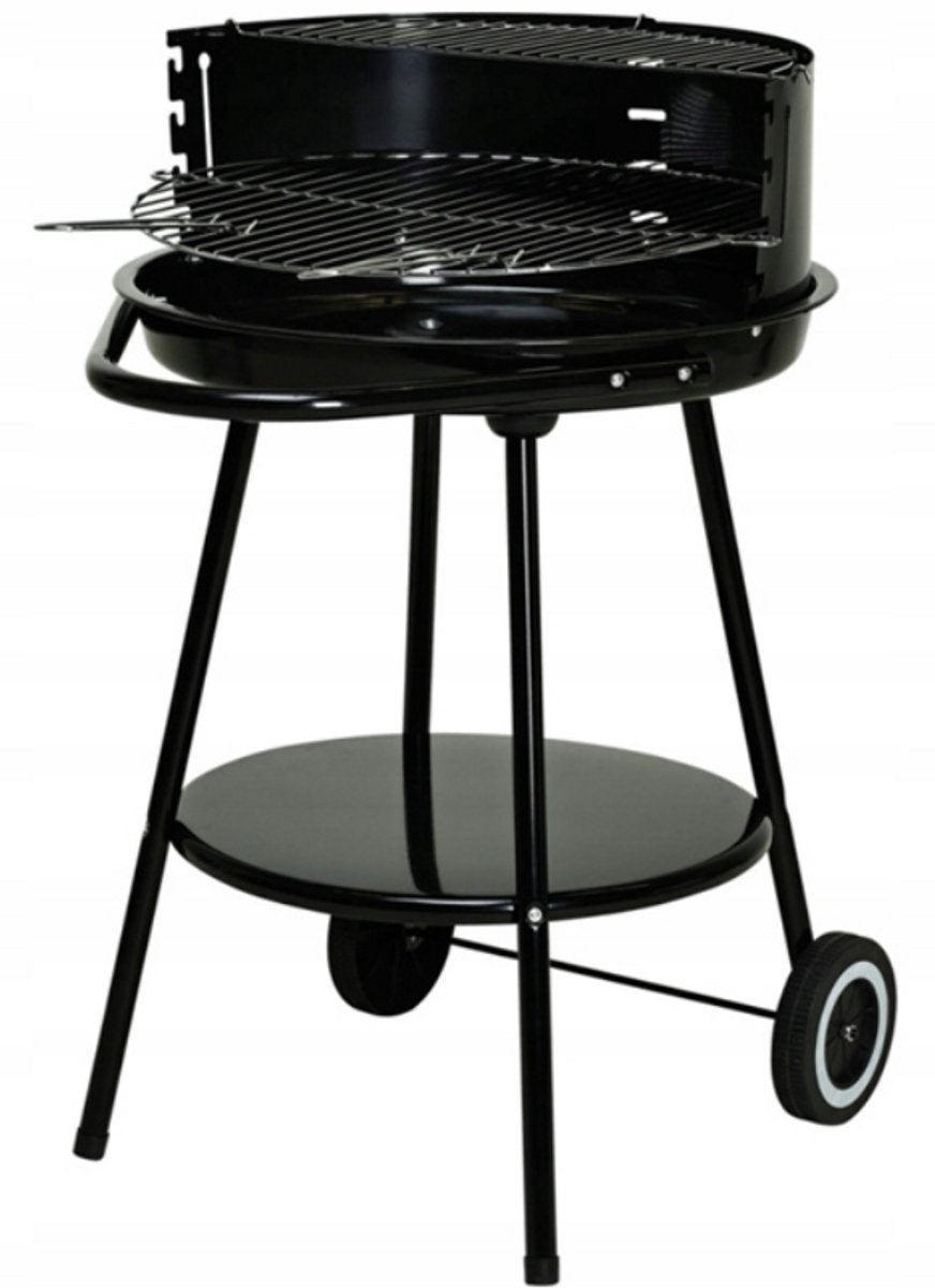 Koopman Grill - Zusammenklappbar - Mit Sockel - 51 x 82 cm - Schwarz