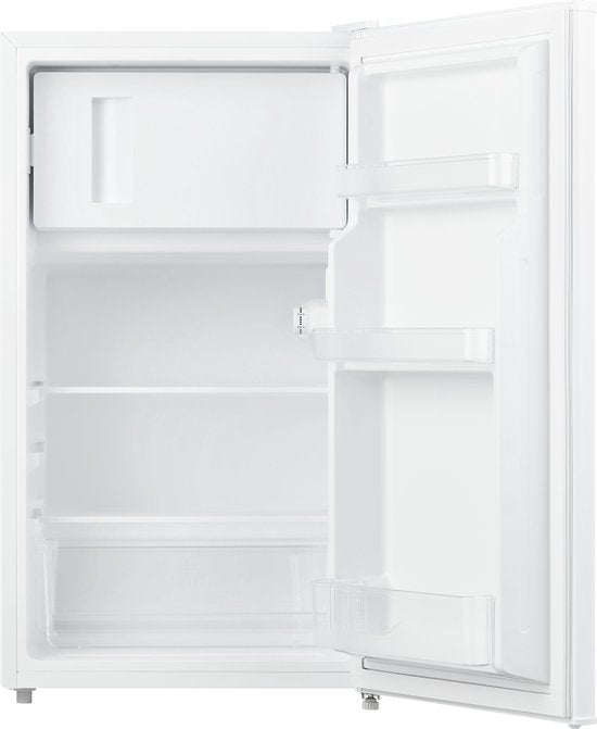 Inventum KV471W Tischkühlschrank 80 Liter - Mit Gefrierfach - 47,5 cm breit - LED-Beleuchtung - Geeignet für Wohnmobile - Freistehend - Weiß