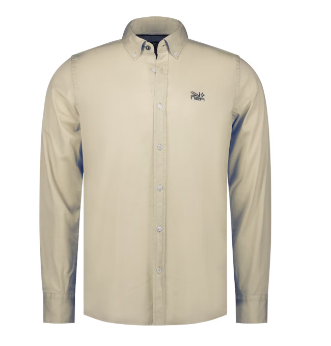 Neuseeland Auckland Kingsley Hemd - Männer - 22DS572 - Creme - Größe L