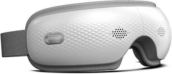 SKG – Kabelloses Augenmassagegerät – 5 Modi: Kompression + Wärme & Bluetooth – ES300 – Weiß