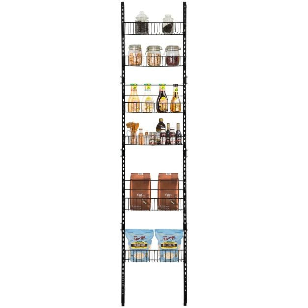 Coast Storage Rack - 6 Schichten - 43 x 13 x 196,5 cm - Schwarz - Eisen