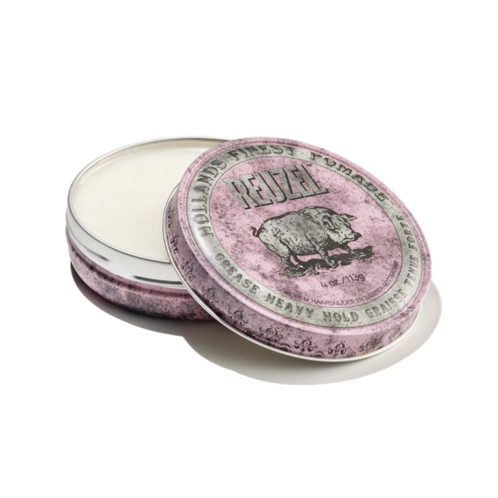 Reuzel Pomade – Heavy – auf Ölbasis – 113 g – Pink