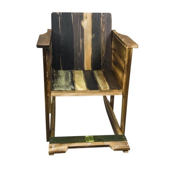 VDD Schaukelstuhl Scrapie - Für Kinder - Recyceltes Altholz - Scrapwood Design Style