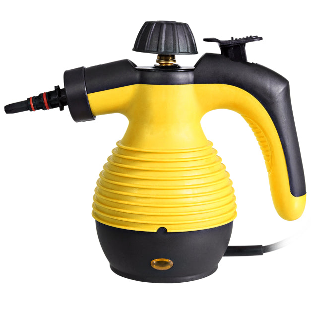 Coast Dampfreiniger - 1050W - Inkl. 9 Zubehörteile - 27 x 13,5 x 21 cm - Gelb