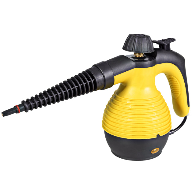 Coast Dampfreiniger - 1050W - Inkl. 9 Zubehörteile - 27 x 13,5 x 21 cm - Gelb