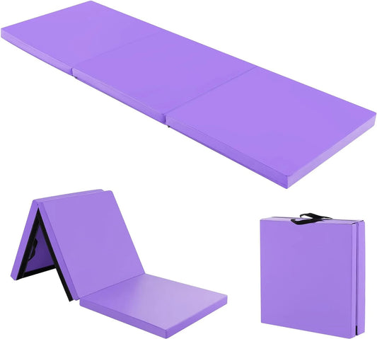 Coast Trainingsmatte - faltbar & Klettverschluss - 7,5Kg - 180 x 60 x 5 cm - Lila