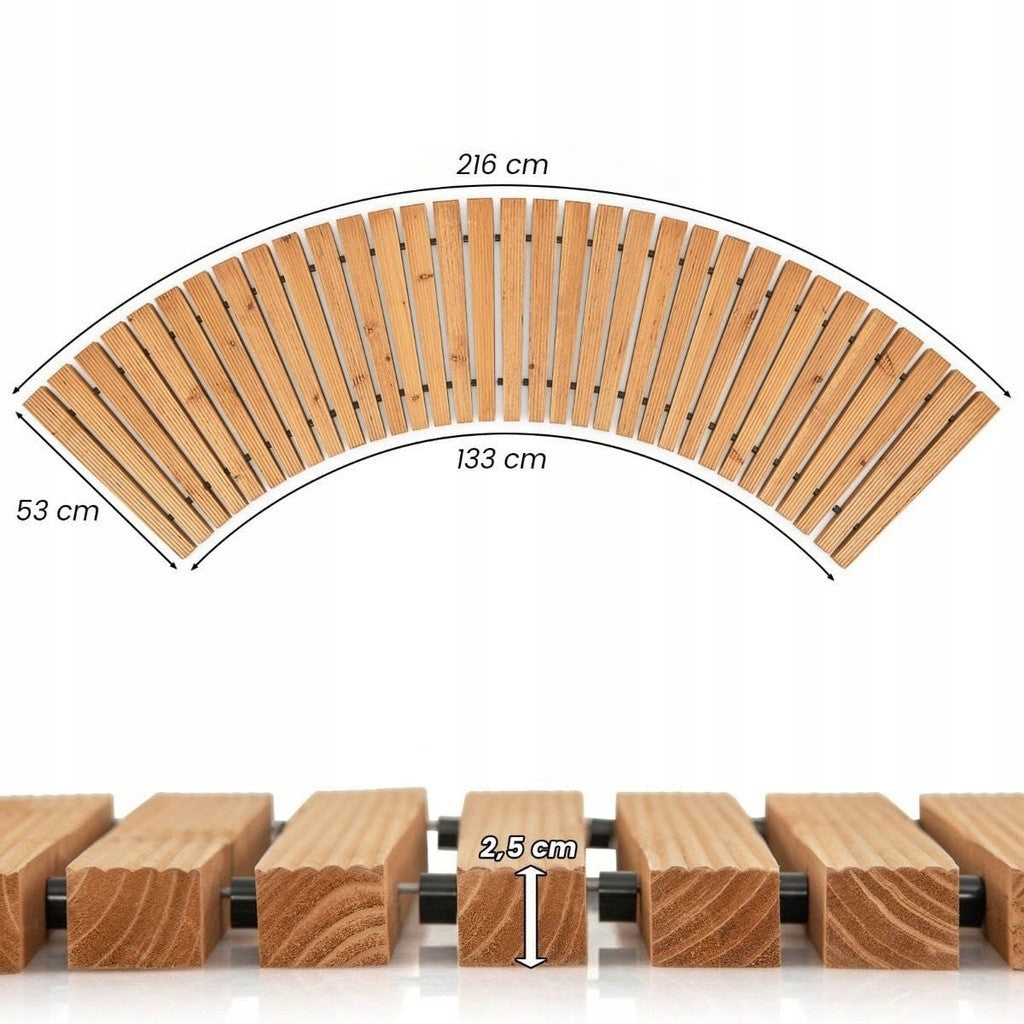 Coast Garden Path - Anti-Rutsch & Wetterfest - Kiefer - 216 cm