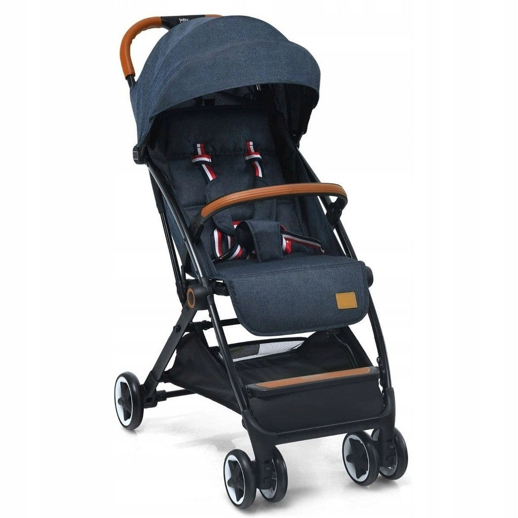 Coast Faltbarer Kinderwagen - Verstellbare Rückenlehne und Fußstütze - 41 x 72 x 96,5 cm - Blau