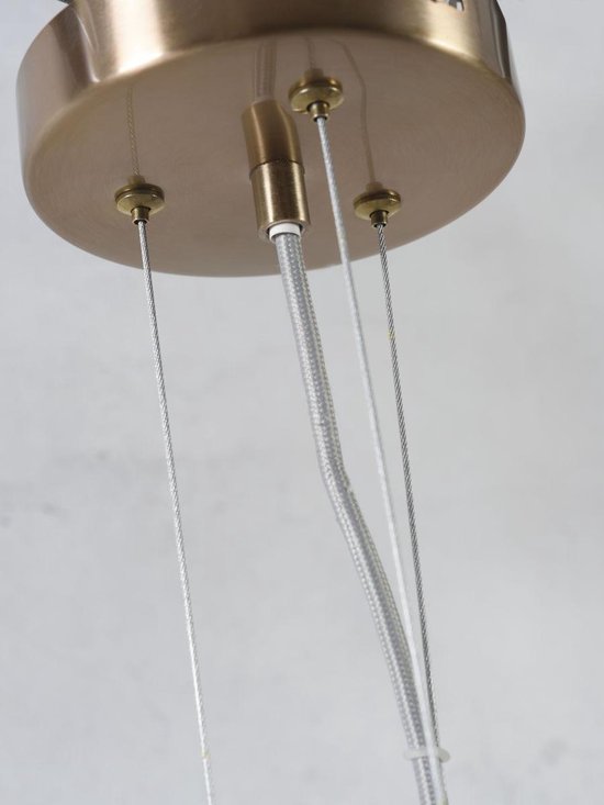 RoMi - Cannes - Kronleuchter 3-armig - Gold