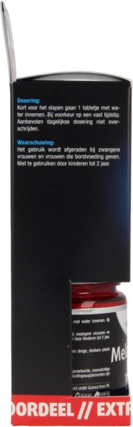 Lucovitaal Melatonin Pur 100 mcg Nahrungsergänzungsmittel – 2 x 500 Tabletten