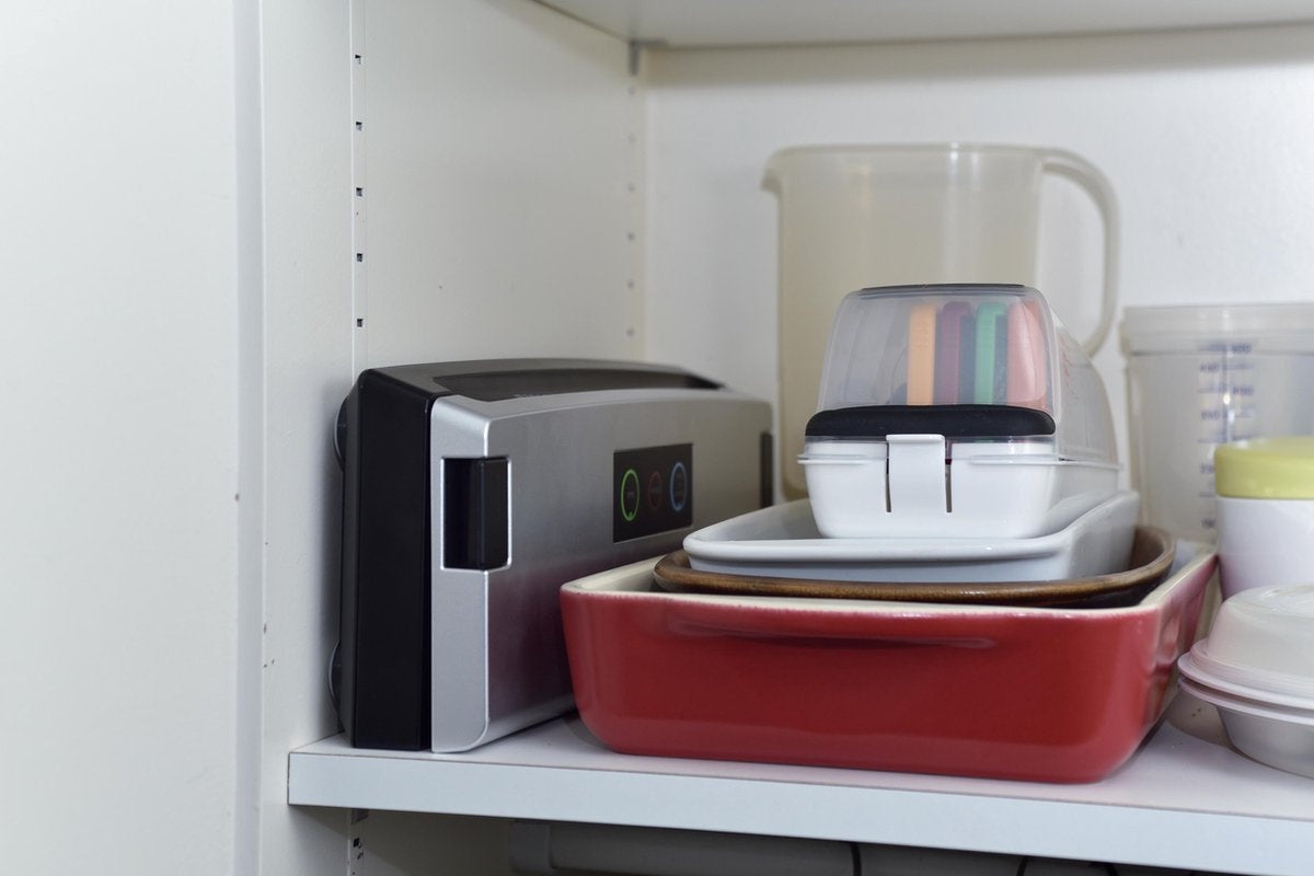 Solis Vac Smart 577 Vakuumiermaschine - Vollautomatische Vakuumiermaschine mit Schlauchanschluss - Grau