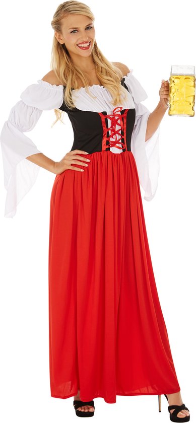 Dressforfun Damenkostüm festliches Dirndl Resi Modell 2 XXL - Faschingskostüm Kostüm Halloween Kostüm Faschingskostüm Karneval Partykleidung - 304624