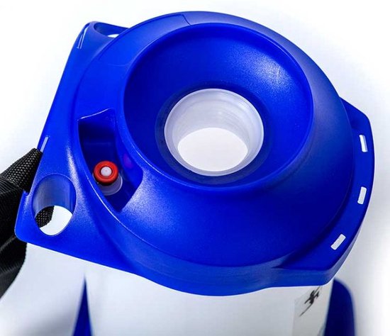 Edialux Coral 5-Liter-Drucksprühgerät, Drucksprühgerät für Reinigungs-, Desinfektions- und Gartenarbeiten, geeignet für Bleichmittel, Reinigungsessig, Herbizide, braune Seife, Soda, austauschbare Teile