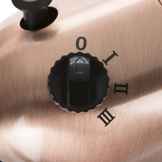 Tristar VE-5970 - Retro-Tischventilator - Ø30 cm - Kupferausführung - 3 Geschwindigkeitsstufen