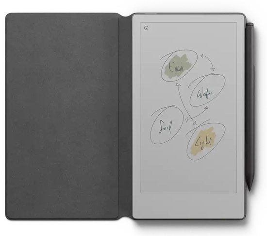 reMarkable Book Folio Premium Leather Black für Paper Pro Move 7,3"