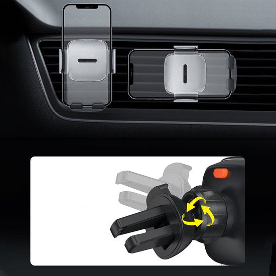 Baseus Handyhalterung für das Armaturenbrett/die Lüftungsdüse im Auto, schwarz