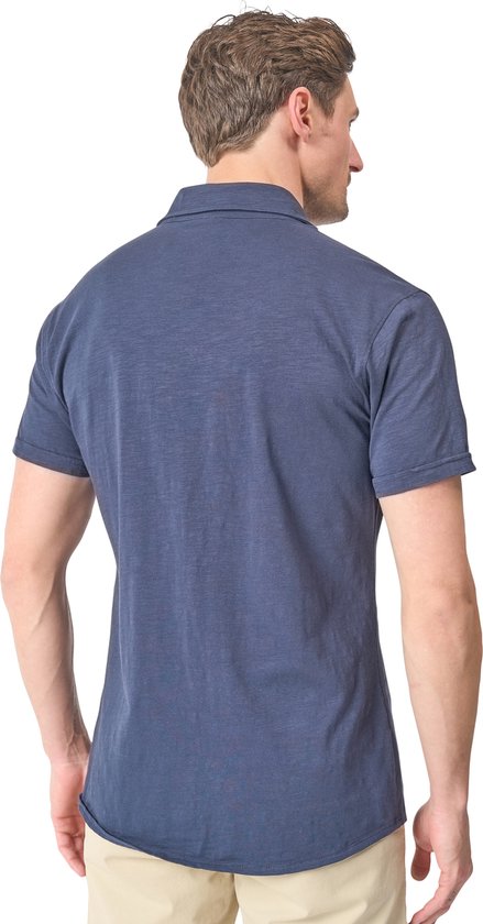 Mario Russo Kurzarmhemd - Hemd Männer - Polohemd Männer - t shirt Männer - M - Marine