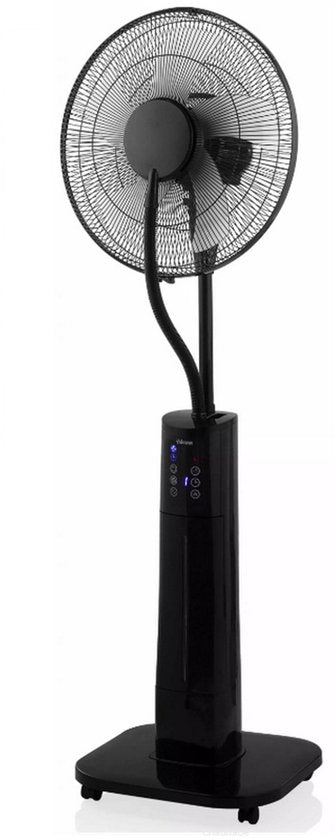 Nebelgebläse 40 cm - Mit Ionisator & Timerfunktion - 3 Geschwindigkeiten - Oszillierend - Tristar VE-5884 - Schwarz