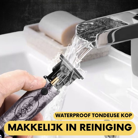 Professionelle kabellose T-Klingen-Haarschneidemaschine - Sansbeauté® Buddha Trimmer - Bartschneider - Haarschneider Herrenkopfhaar - Cheveux Haar - Haartrimmer - Friseur Haar Maschine - Haarschneider - Barbier Haarschneider - Friseurset