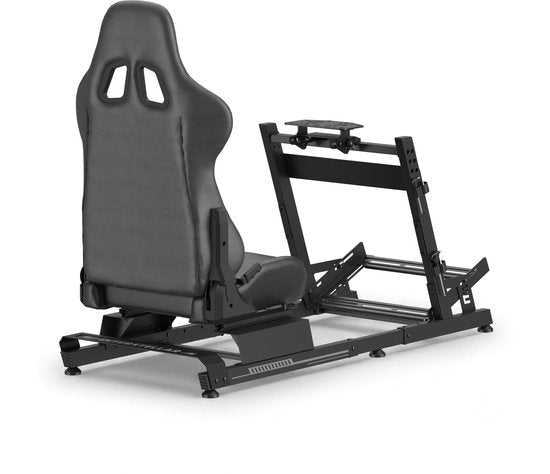 VDD Gaming für Sim-Racing-Cockpit – Schwarz auf Schwarz – Aluminium