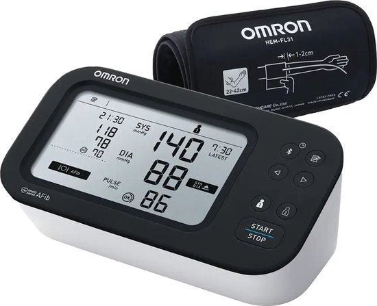 Omron M7 Intelli IT Oberarm-Blutdruckmessgerät