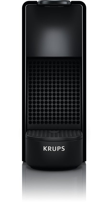 Krups Nespresso Essenza Mini XN1118 – Kaffeekapselmaschine – Schwarz – Mit Milchaufschäumer – Kompakt – Für Nespresso-Kapseln
