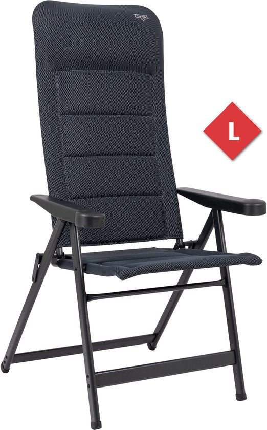 Crespo - Strandkorb - L - AP/240 - Air-Deluxe - Grau - 2025