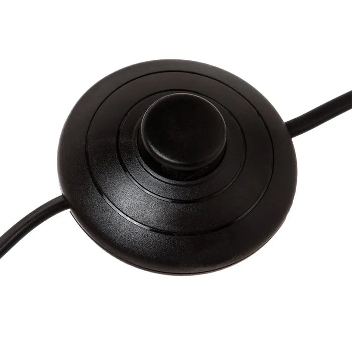 Atmosphera Runo Schwarze Dreibein-Stehlampe – Holz und Schwarz – H 145 cm