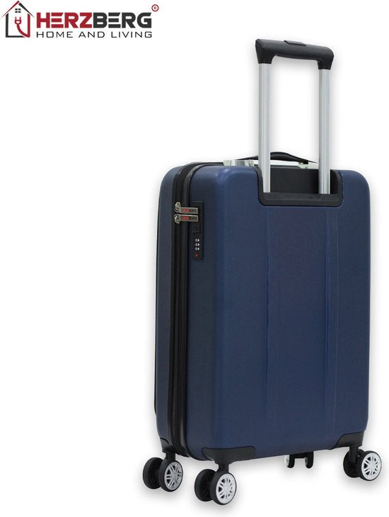 Herzberg Travel HG-8065BLU: Kabinentasche - Blau