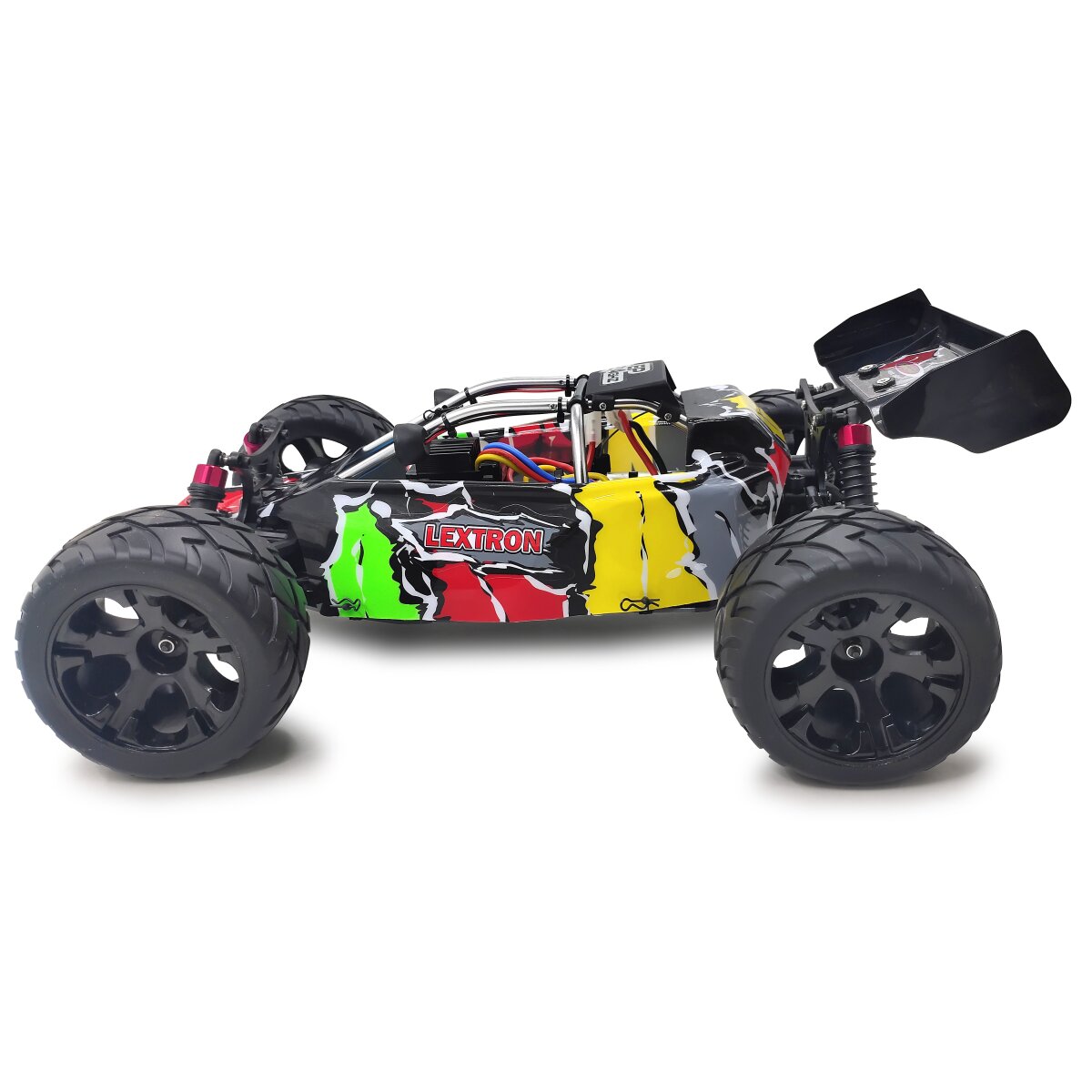 Jamara Lextron Desert Buggy - RC Auto 1:10 - 4WD - 35 km/h - 2,4 GHz - LED - Grau