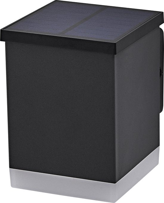 LEDVANCE Endura Style Wandleuchte - 0,5W - 50lm - Schutzart IP44 - Warmweiß - Edelstahl - Dunkelgrau