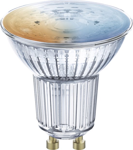 LEDVANCE LED-Reflektorlampe - Sockel: GU1- - einstellbar weiß - 27--...65-- K - 5 W - mattiert - SMART+ Spot GU1- einstellbar weiß