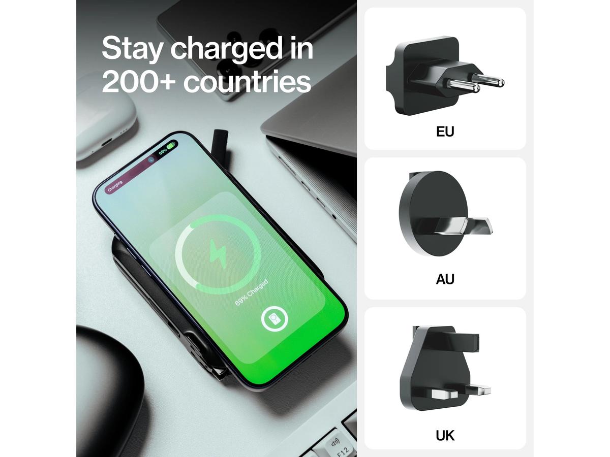 iBOOD SmartCharge Pro Powerbank – 15.000 mAh – 60 W – Schwarz
