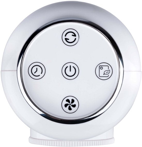 Lifetime Air Tower Fan - 76 cm Säulenventilator mit Fernbedienung - Oszillierender Ventilator mit 3 Geschwindigkeiten und 3 Windmodi - Timerfunktion und LCD-Display - 40W - Weiß