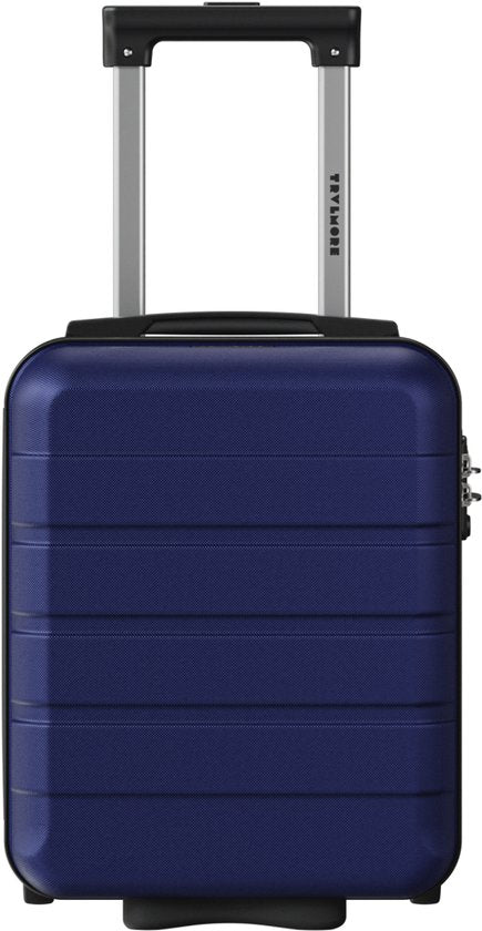 TRVLMORE Handgepäckkoffer – 40 x 30 x 20 cm – Unter-Sitz-Gepäck – 24 l – TSA-Schloss – 2 Rollen – Dunkelblau