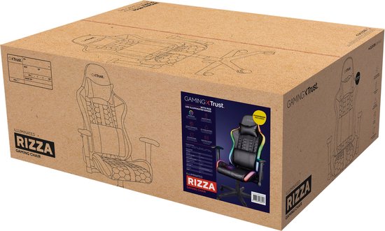GXT716 RIZZA RGB-LED-Stuhl