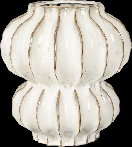 Mica Decorations Altea Vase - H35 x Ø33 cm - Keramik - Off White