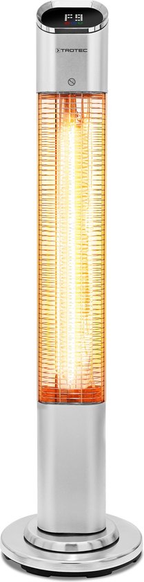 TROTEC Infrarot-Terrassenheizung IRS 2050 E – mit Fernbedienung und 45°-Schwenkfunktion