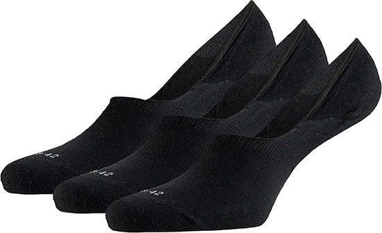3 Paar No Show Low Trainer Socken - Füßlinge Strümpfe Füße - 38 - Schwarz